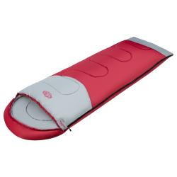 Nils NC2008 bordó/šedý prodloužený spací pytel