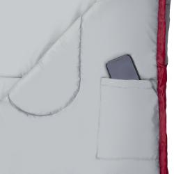 Nils NC2008 bordó/šedý prodloužený spací pytel