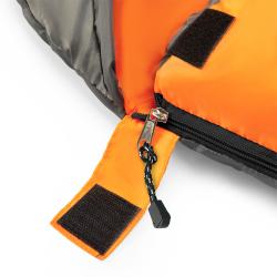 Nils NC2008 šedý/oranžový prodloužený spací pytel