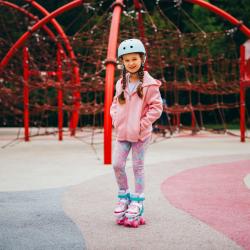 Nils NQ0187 duhové quad kolečkové brusle