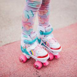 Nils NQ0187 duhové quad kolečkové brusle