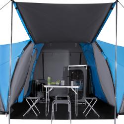 Nils NC6031 Highland modro-šedý rodinný stan