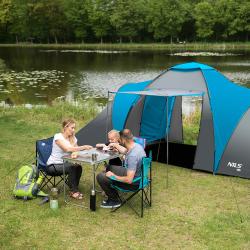 Nils NC6031 Highland modro-šedý rodinný stan