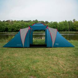 Nils NC6031 Highland modrý/světle šedý rodinný stan