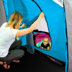 Nils NC6431 Highland IV modrý/šedý rodinný stan