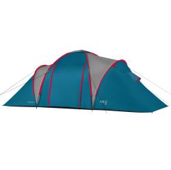 Nils NC6431 Highland IV modrý/světle šedý rodinný stan