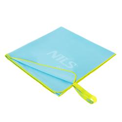 Nils Uterák z mikrovlákna aqua NAR11 svetlomodrý/zelený