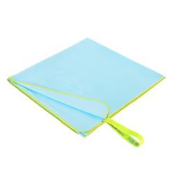 Nils Uterák z mikrovlákna aqua NAR12 svetlomodrý/zelený