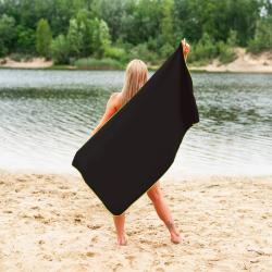 Nils Uterák z mikrovlákna Camp NCR11 čierny/zelený