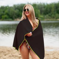 Nils Uterák z mikrovlákna Camp NCR11 čierny/zelený