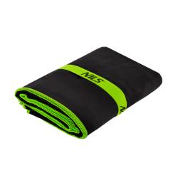 Nils Uterák z mikrovlákna Camp NCR11 čierny/zelený