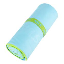 NILS Ručník z mikrovlákna NCR12 modrá/zelená