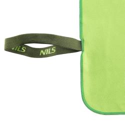 NILS CAMP Ručník z mikrovlákna NCR12 zelený