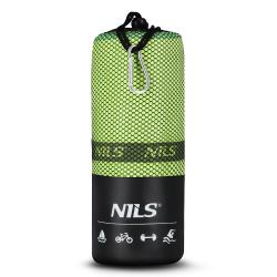 NILS CAMP Ručník z mikrovlákna NCR12 zelený