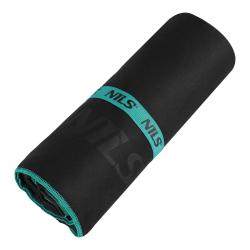 NILS Ručník z mikrovlákna NCR13 černý/modrý