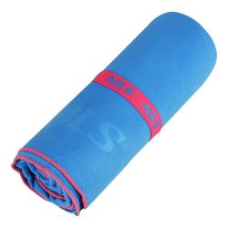 NILS Ručník z mikrovlákna NCR13 modrý/růžový