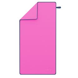 NILS Ručník z mikrovlákna NCR13 růžový / tmavě modrý