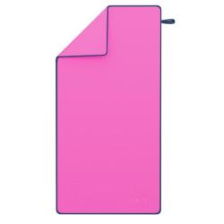 NILS Ručník z mikrovlákna NCR13 růžový / tmavě modrý (VÝPRODEJ)