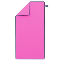 NILS Ručník z mikrovlákna NCR13 růžový / tmavě modrý (VÝPRODEJ)