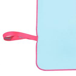 NILS CAMP Uterák z mikrovlákna NCR13 svetlomodrý/ružový