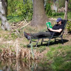 Nils Rybářské křeslo s podnožkou Camp NC1802