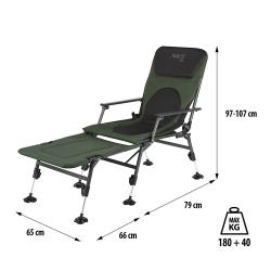 Nils Rybářské křeslo s podnožkou Camp NC1802