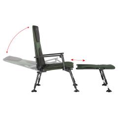 Nils Rybářské křeslo s podnožkou Camp NC1802