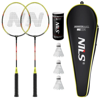 NILS Sada 2 badmintonových raket NRZ204-1