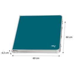 Nils Sada skládacího kempingového stolu a židliček Camp NC1633 modrá