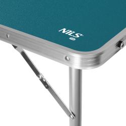 Nils Sada skládacího kempingového stolu a židliček Camp NC1633 modrá