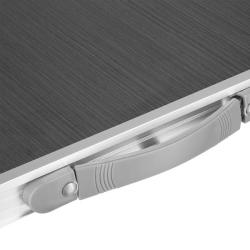 Nils Sada skládacího kempingového stolu a židliček Camp NC1633 tmavě šedá