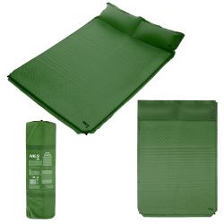 Nils NC4060 zelená samonafukovací dvouosobová karimatka