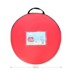 NILS Samorozkládací plážový stan NC3142 červený