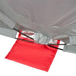 NILS Samorozkládací plážový stan NC3142 červený