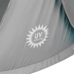 Nils Samorozkládací plážový stan Camp NC3142 modrozelený