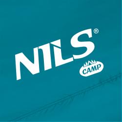 Nils Samorozkládací plážový stan Camp NC3142 modrozelený