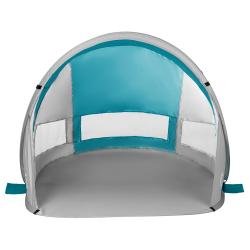 Nils Samorozkládací plážový stan Camp NC3142 modrozelený