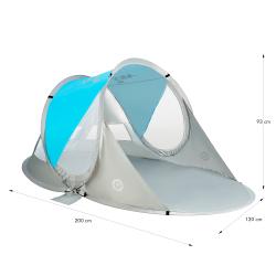 Nils Samorozkládací plážový stan Camp NC3143 BIG modrý