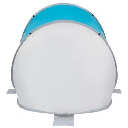 Nils NC3173 modro-šedý samorozkládací plážový stan