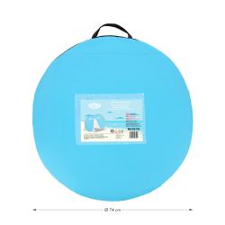 Nils NC3173 modro-šedý samorozkládací plážový stan