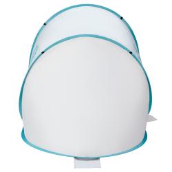 NILS Samorozkladací plážový stan NC3173 šedo-tyrkysový