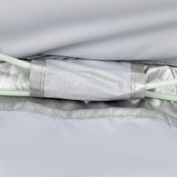 NILS Samorozkladací plážový stan NC3173 šedo-tyrkysový