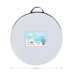 NILS Samorozkladací plážový stan NC3173 šedo-tyrkysový