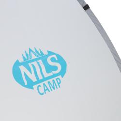 NILS CAMP Samorozkladací plážový stan NC3174 sivý