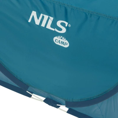 NILS CAMP Samorozkládací plážový stan NC3743 modrý
