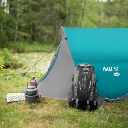 NILS CAMP Samorozkládací plážový stan NC3743 tyrkysový