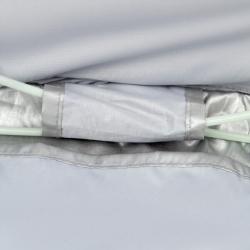 NILS Samorozkládací plážový stan NC3173 šedo-tyrkysový (VÝPRODEJ)