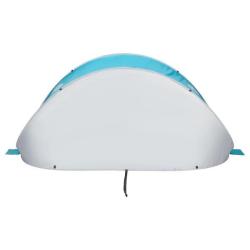 NILS Samorozkládací plážový stan NC3174 modrý (VÝPRODEJ)