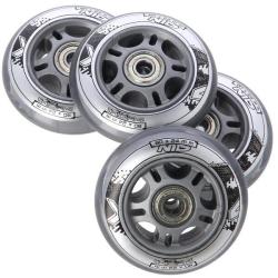 Nils Sada čírych PU kolies 80x24 ložiská ABEC7 EXTREME (VÝPREDAJ)