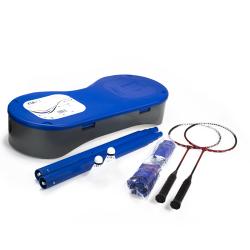 NILS Sada siete badminton/tenis + 2 x badmintonové rakety ZSB 2v1